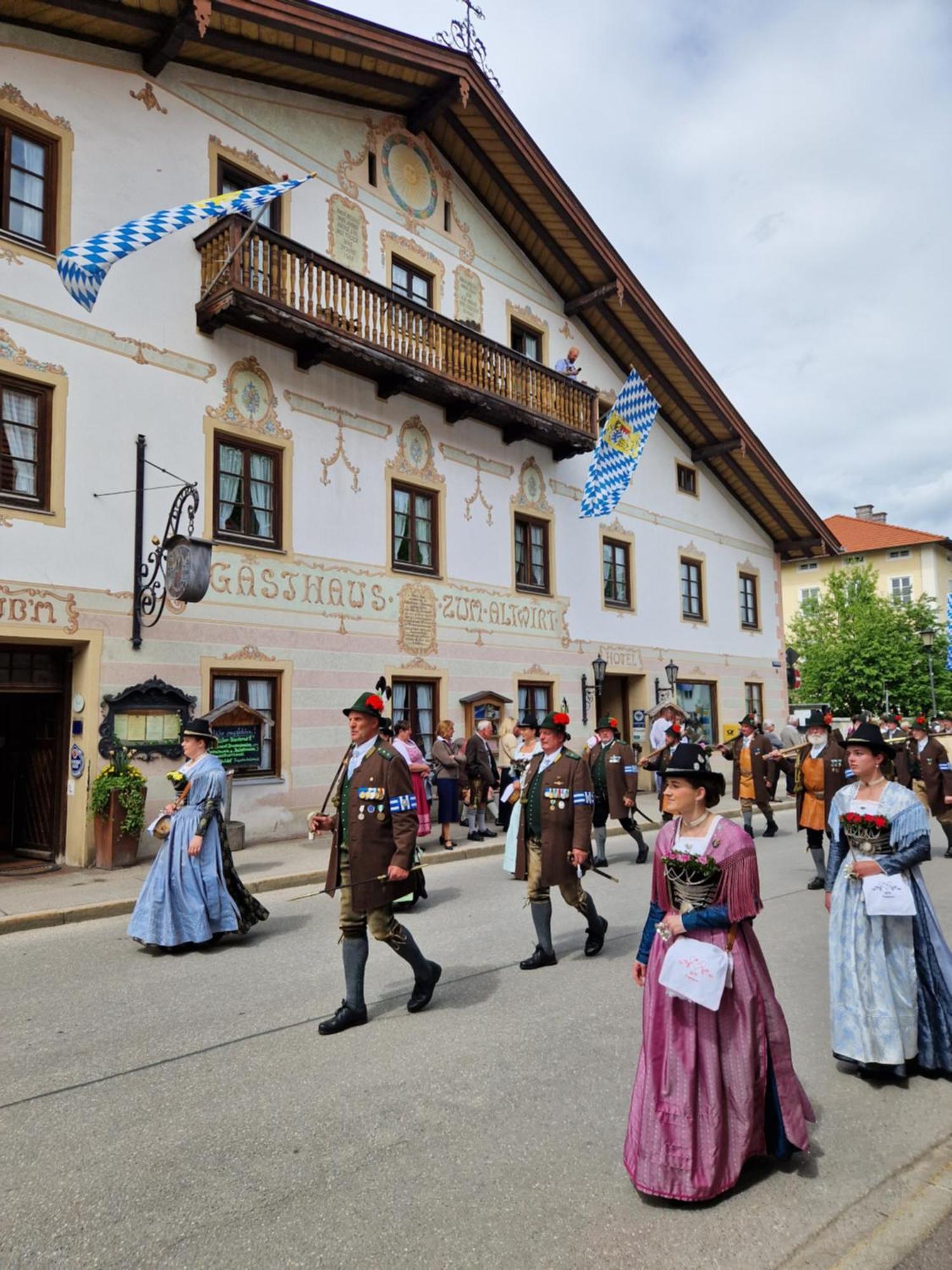 Hotel Altwirt Lenggries Kültér fotó